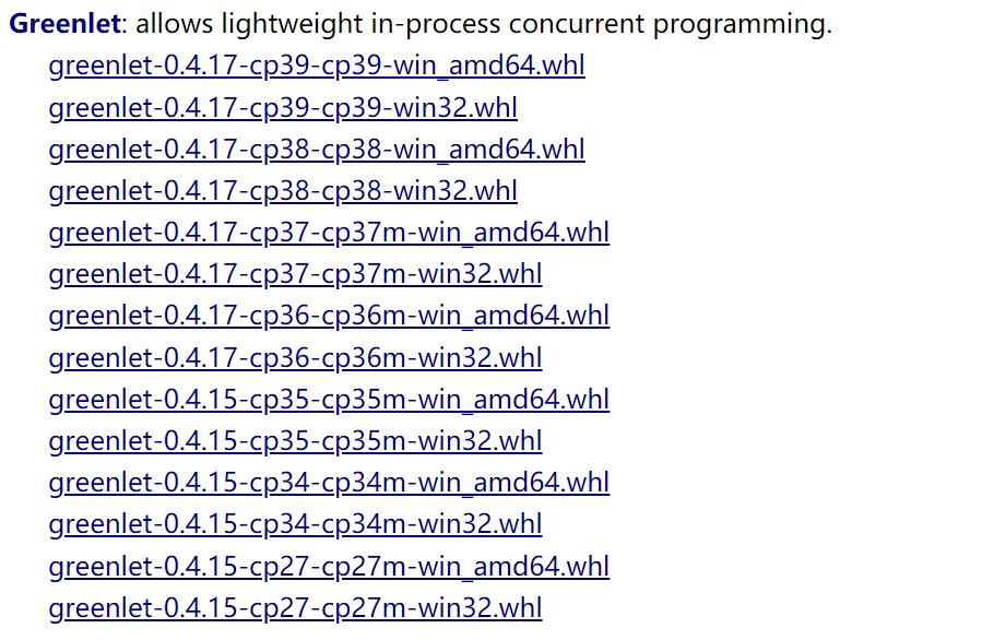 python 学习协程，安装不了gevent库解决方法：_安装greenlent显示错误_环环Huanhuan的博客-CSDN博客