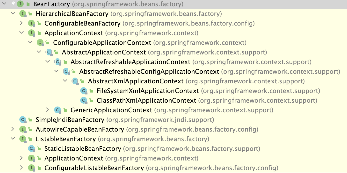 BeanFactory & ApplicationContext_beanfactory applicationcontext 组合模式CSDN博客