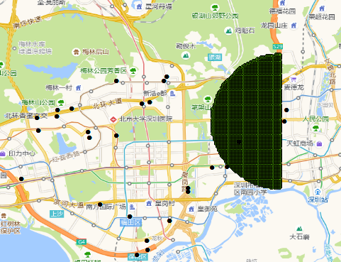 交通等时圈可达性arcgispython