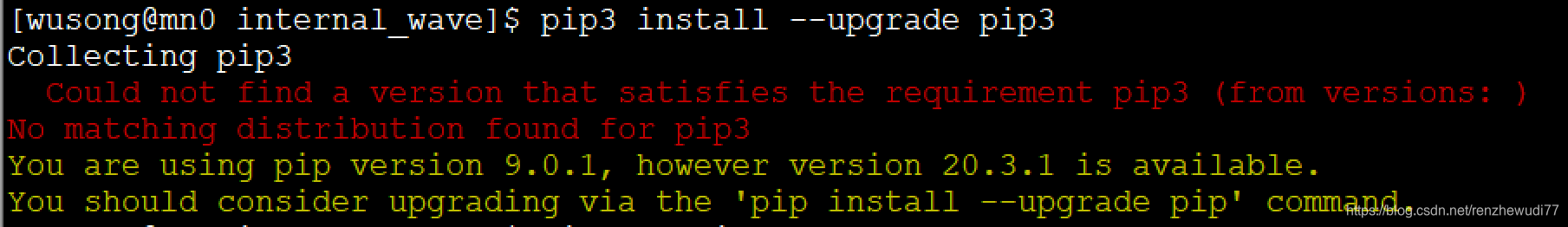 python :ModuleNotFoundError: No module named ‘scipy ...