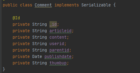 publishdate类型为date