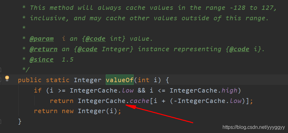 IntegerCache与Integer