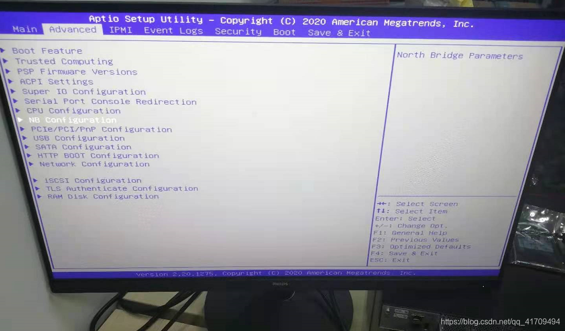 Nb Configuration 进入AMI BOIS界面查看内存条的Pcie(卡槽)位置_bios查看内存-CSDN博客