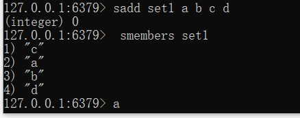 redis数据类型set总结