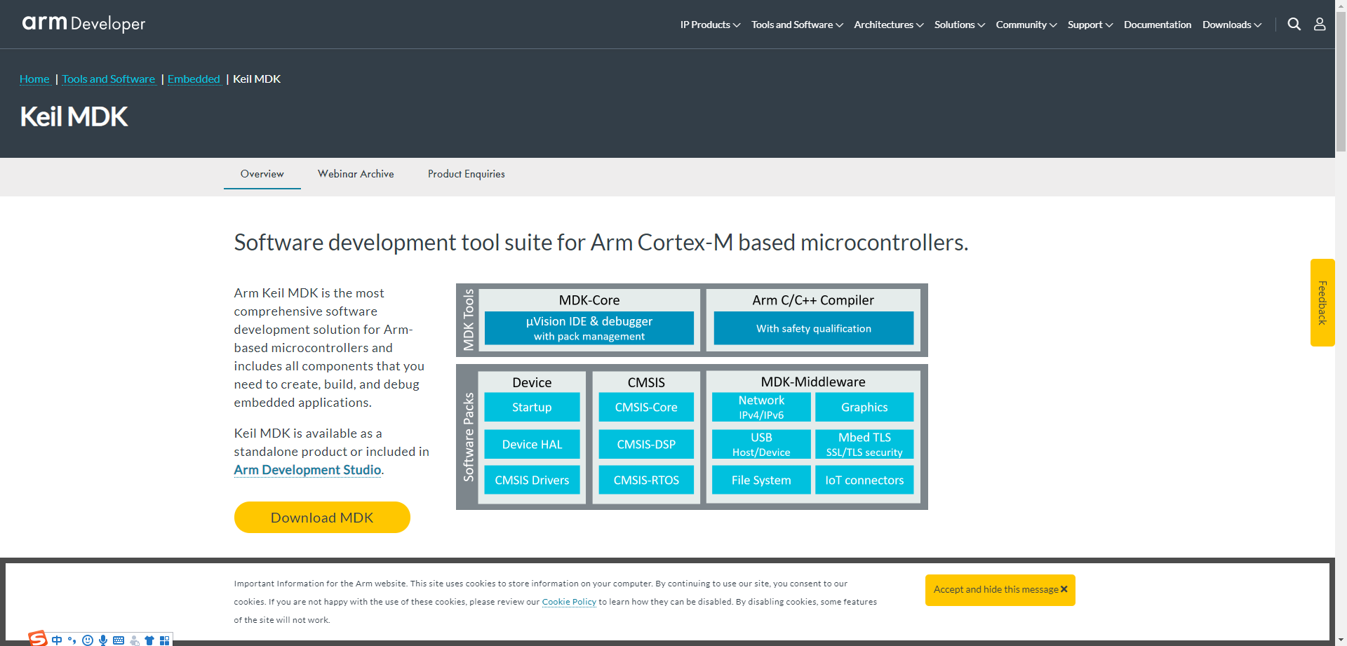 keil mdk arm 5.23 download