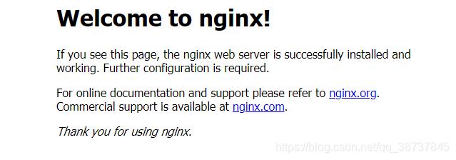 nginx服务启动