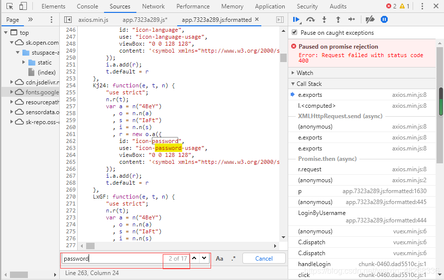 js_F12调试器用法和搜索定位法_f12调试js,怎样搜索一个变量完全等于所给的字符串,而不是包含字符串-CSDN博客