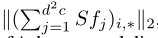 k(Pd2c j=1Sfj)i，∫k2