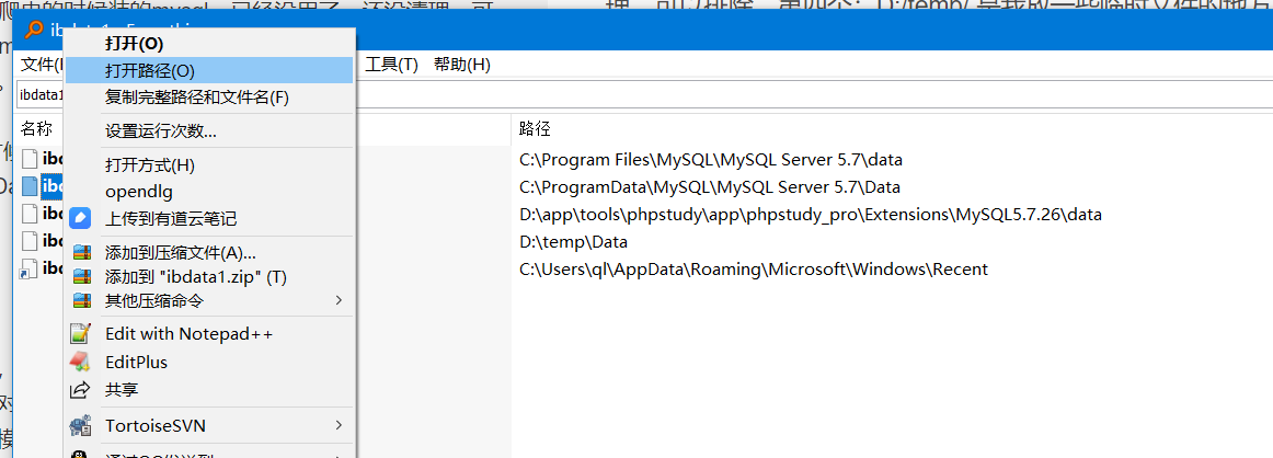 通过Everything快速打开文件目录