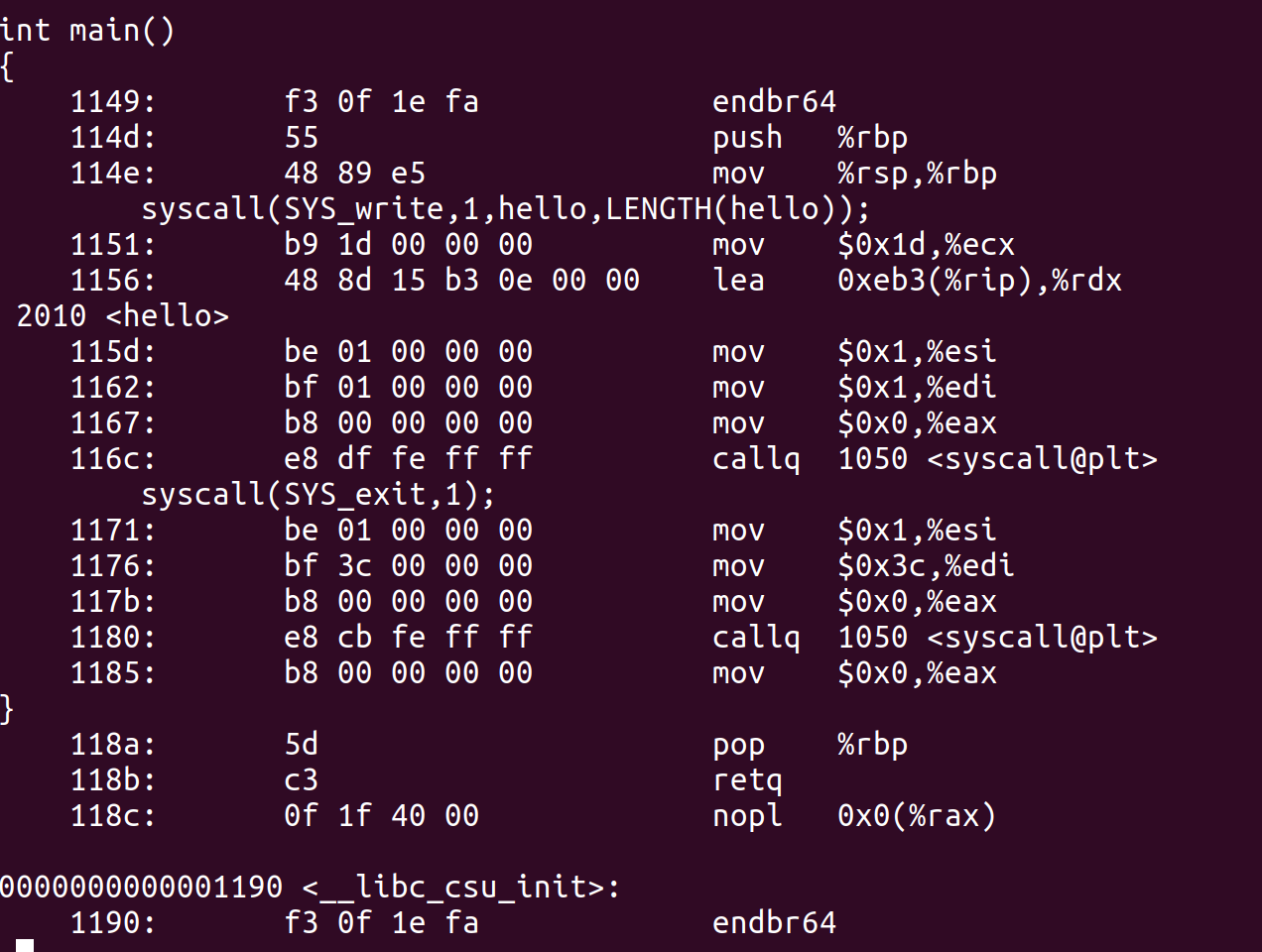 二、＜代码讲解＞应用眼中的操作系统 & 系统调用_应用系统代码解析-CSDN博客