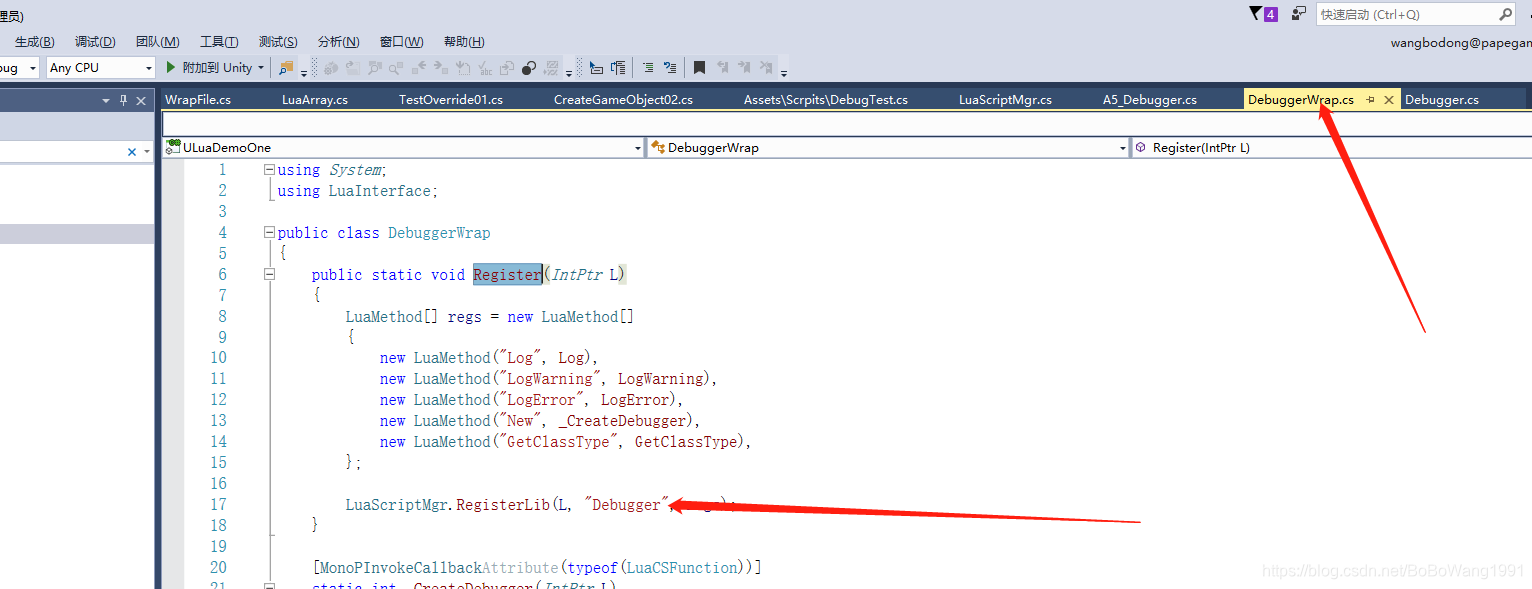 ULua与Unity交互原理