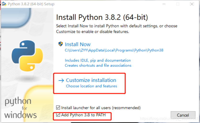 Python3.8的下载与安装_python 3.8-CSDN博客