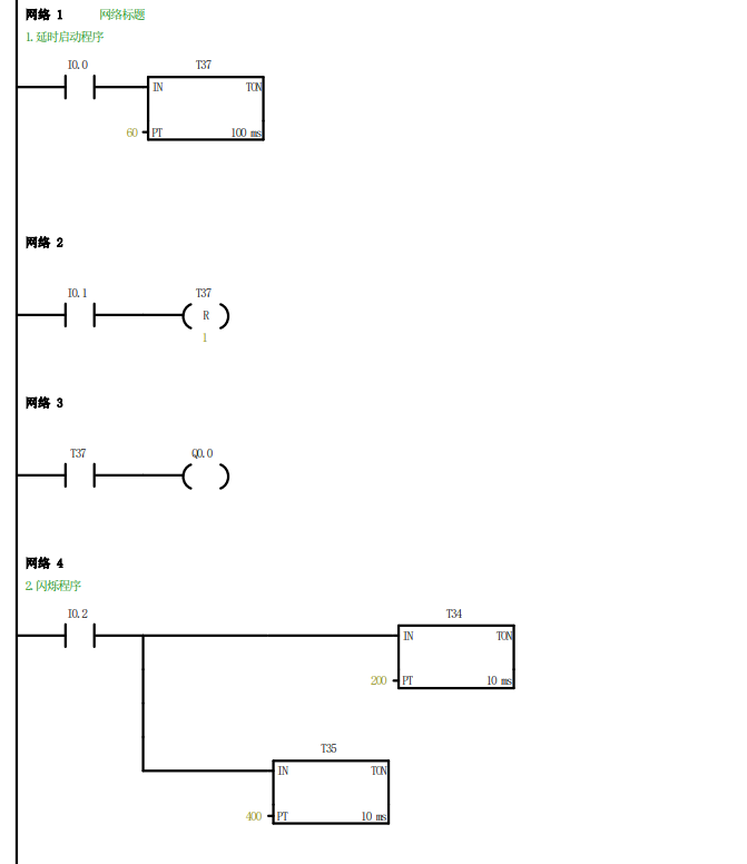 plc实验:定时器/计数器功能实验_csdnplc三个灯依次亮循环梯形图-csdn