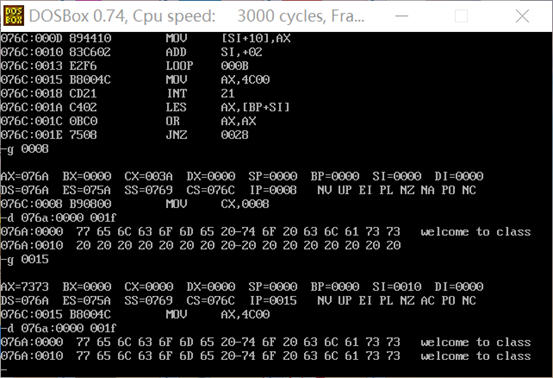 内存地址[bx+idata]、[bx+si/di]、[bx+si/di+idata]的灵活定位