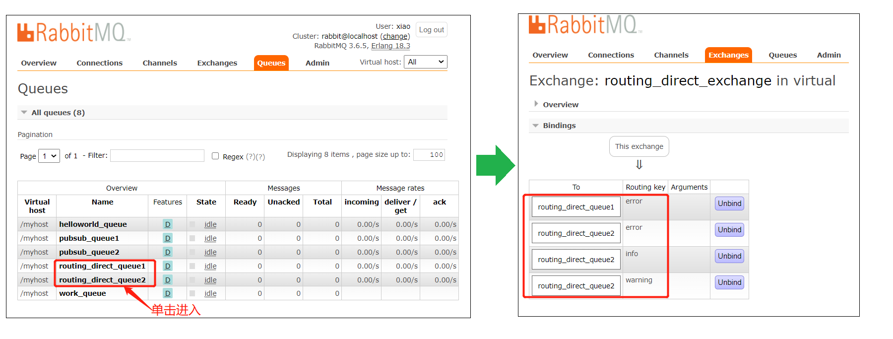 RabbitMQ消息中间件（五）：工作模式之路由模式（Routing）