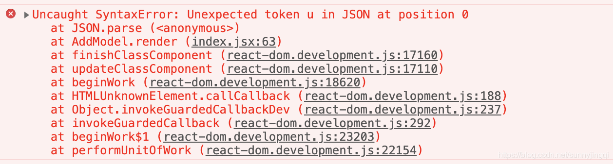 Syntaxerror Unexpected Token U In Json At Position 0 At Json Parse Anonymous Nodejs