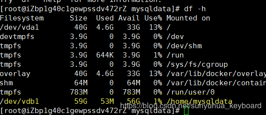 How does the CentOS server mounted a data disk? - Programmer Sought