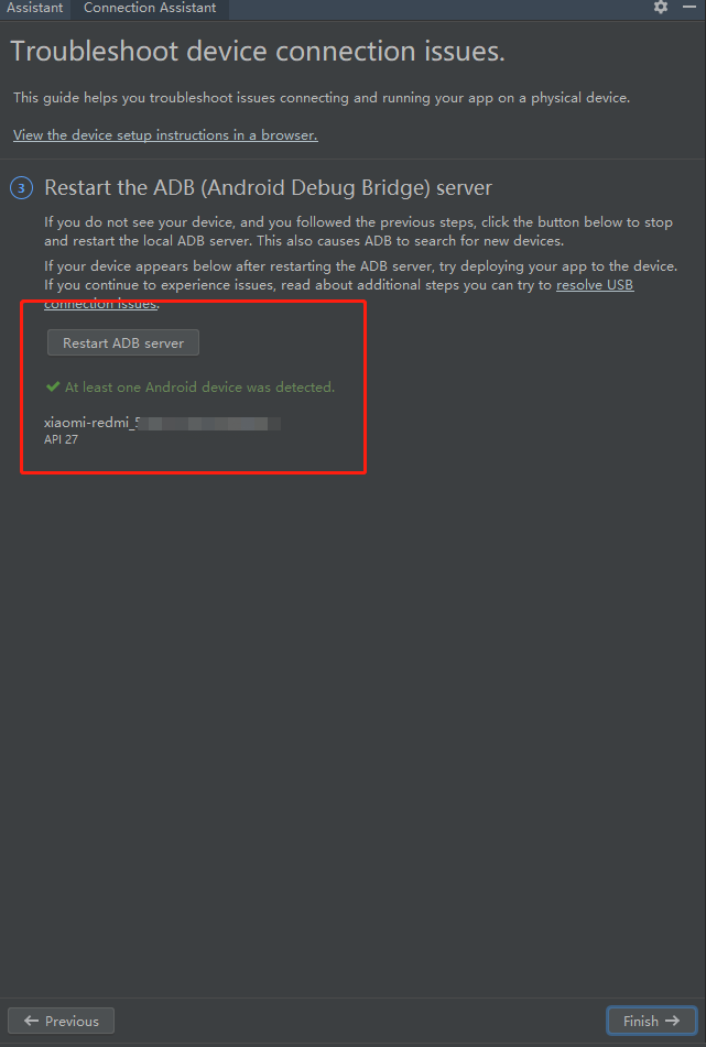 unable to locate adb android studio