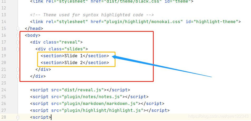 Reveal Js 简单使用总结 Qwe122343的博客 Csdn博客 Reveal Js