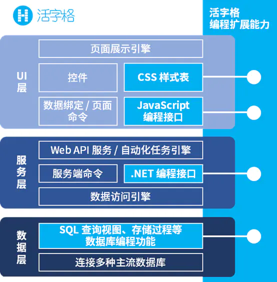 活字格的编程扩展能力