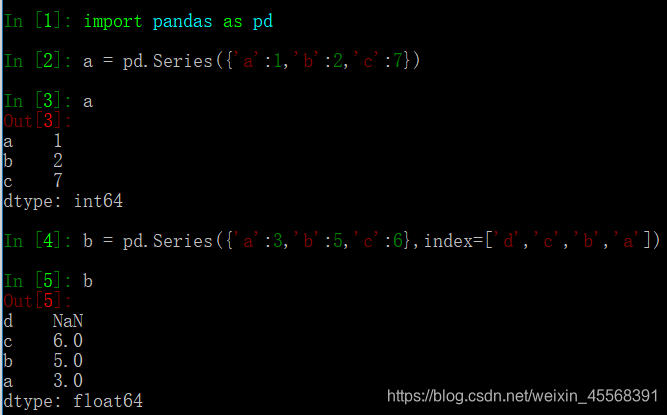 python pandas库的介绍和使用_import pandas as pd-CSDN博客