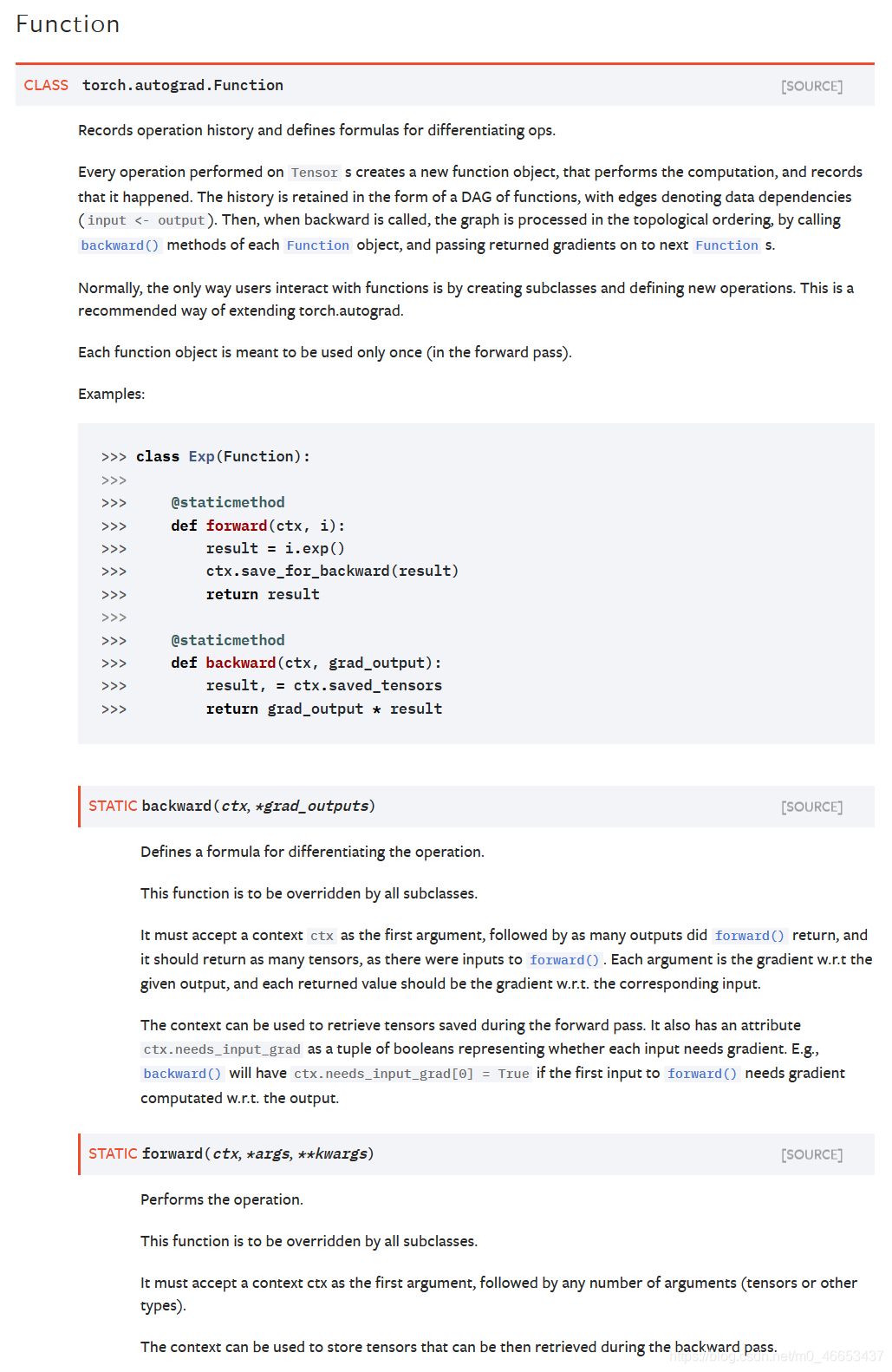 Pytorch Autograd Function class torch.autograd.Function 简介_class choleskysolve(autograd.function ...