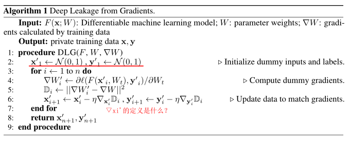 论文阅读：Deep Leakage From Gradients