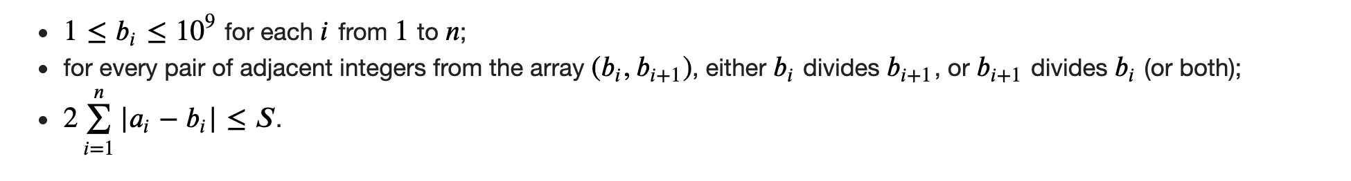 Codeforces 1463 B. Find The Array