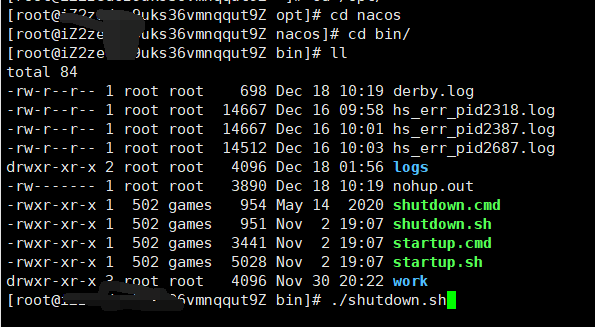 nacosexception failed to req api xxxx 8848 nacos v1 ns instance beat. code 500 msg java.net.connect