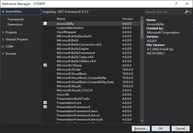 Visual Studio 2019 STK11.6 C（WPF）二次开发_stk11.6与c互联CSDN博客