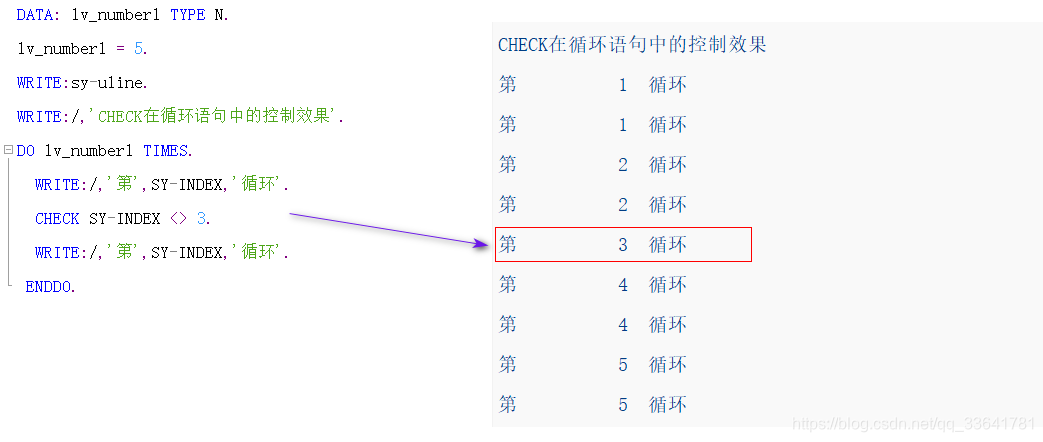 ABAP学习笔记-基础语法-06-流程控制（03）-循环语句的终止