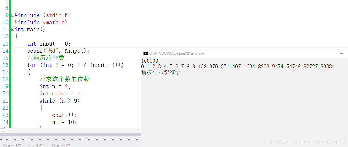 水仙花数的求解思路