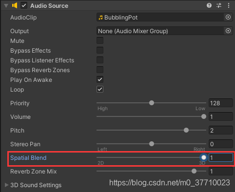 unity基础(8)——3D场景添加音频_unity audio source 3d sound setting-CSDN博客