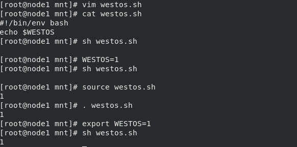 shell script variables - Programmer Sought