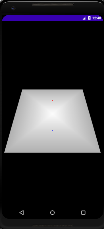 OpenGL ES中的透视投影矩阵问题。