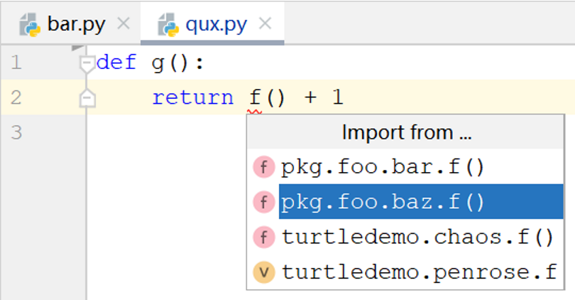 PyCharm导入自动补全