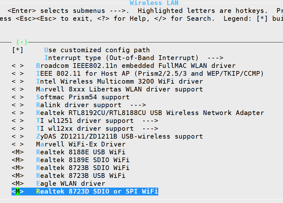 realtek rtl8723bs driver support