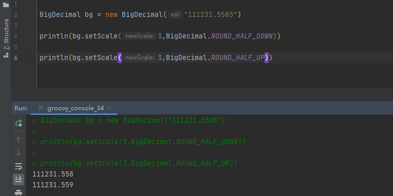 Java保留两位小数4种方法 Bigdecimal的round Half Up与round Half Down 奔跑的菜鸡 程序员宅基地 Bigdecimal Round Half Up 程序员宅基地