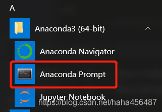 Anaconda Prompt