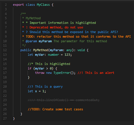 注释怎么可以这么好看，VSCode 插件之Better Comments，你值得拥有！！！-CSDN博客