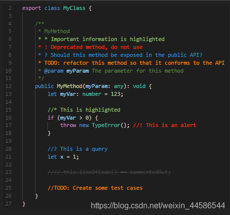 注释怎么可以这么好看,VSCode 插件之Better Comments,你值得拥有!!!-CSDN博客