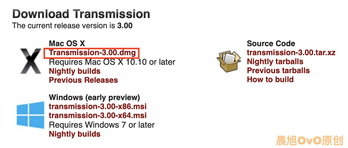 transmission for mac os catalina