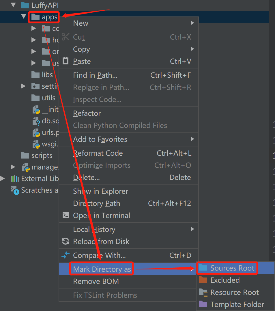 luffy项目 - 后台搭建_grant all privileges on luffy.* to 'luffy'@'locath-CSDN博客