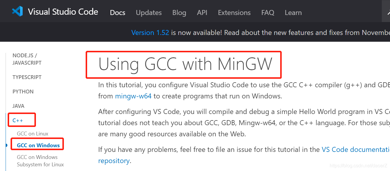 使用 VSCODE(Visual Studio Code) 编译C语言(gcc on windows)_vscode如何使用gcc编译-CSDN博客