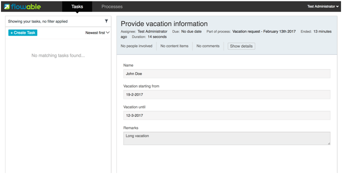 Flowable 6.6.0 Application Guide-Flowable Task App - Programmer Sought