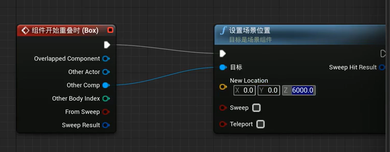 ue4掉落深渊返回地面