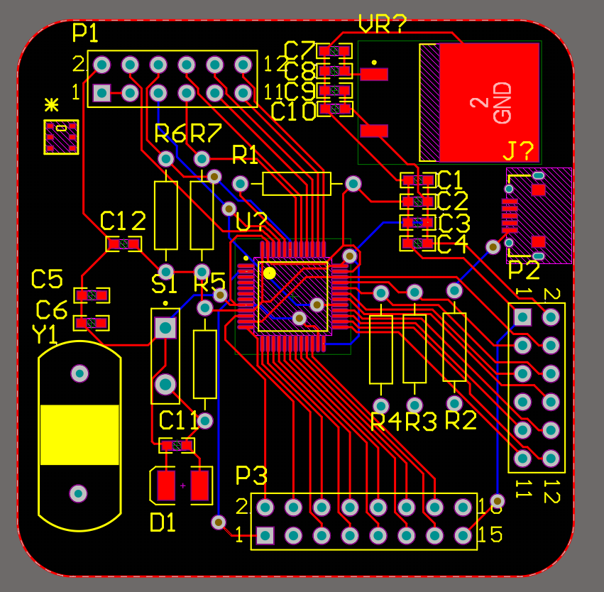 AD18绘制AHT20原理图及PCB电路设计