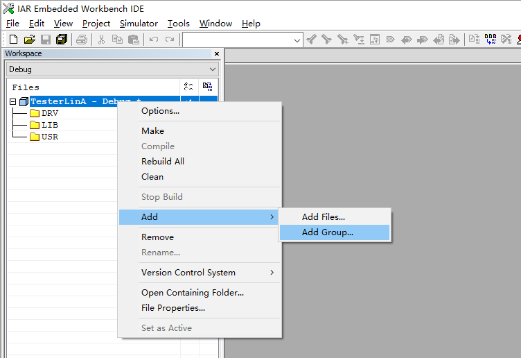 【STM8】IAR 项目新建步骤_iar项目创建-CSDN博客