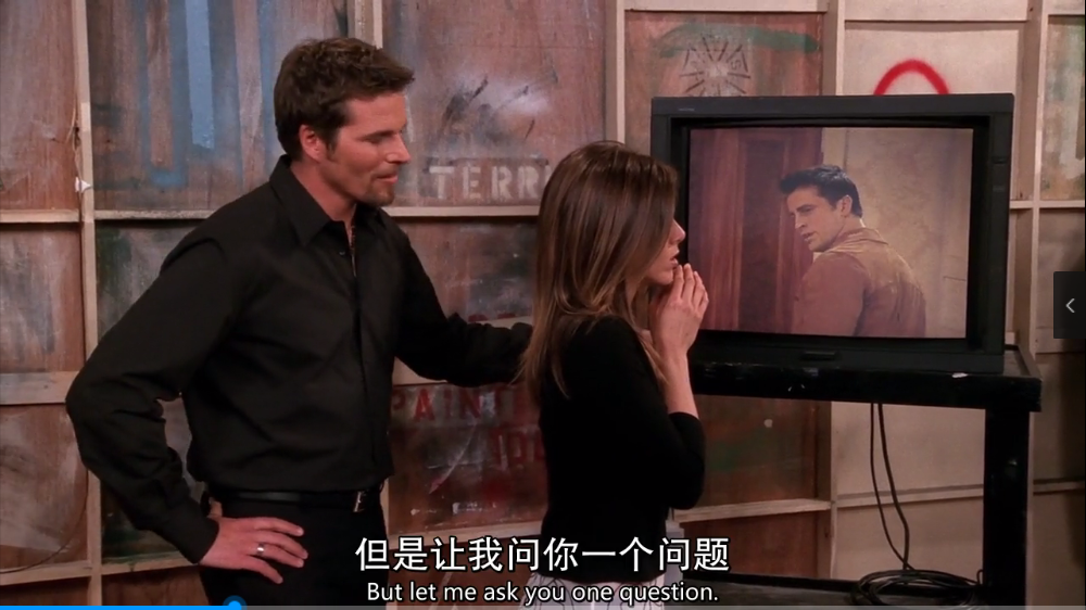 and then film a scene from Days of Lives