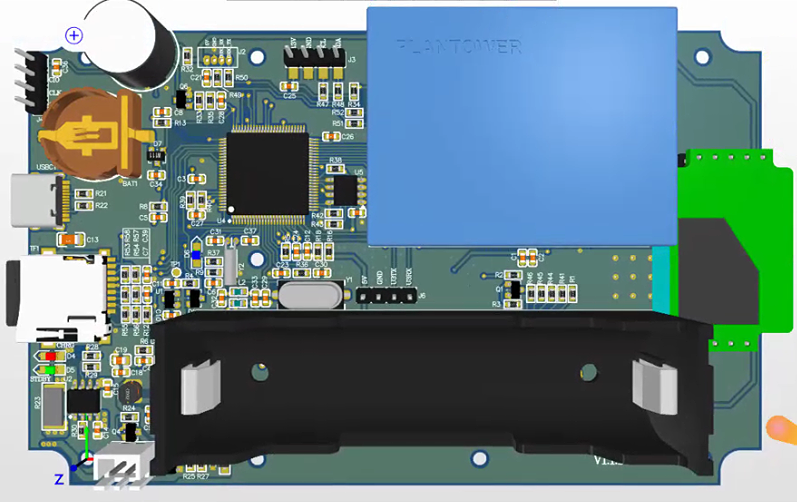 3D模型的PCB